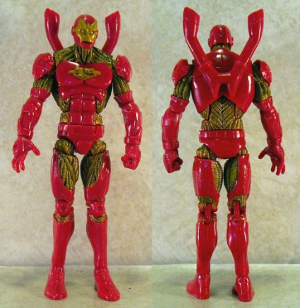 Heroes Reborn Iron Man front and back