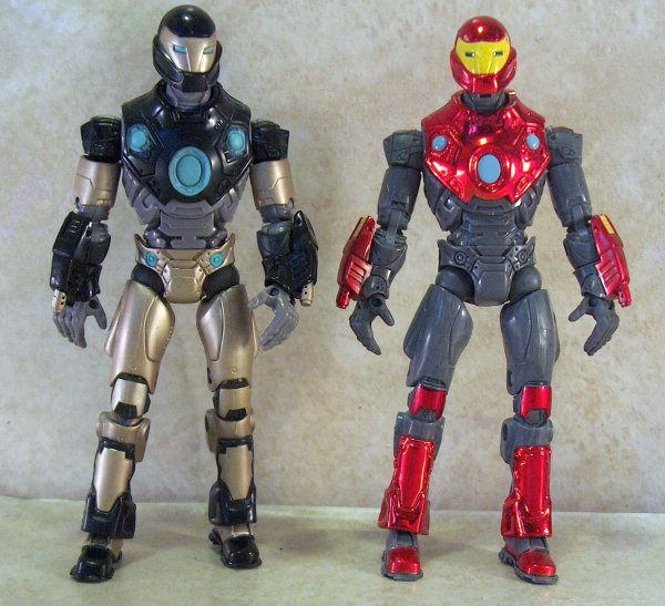 Ultimate Iron Man and War Machine
