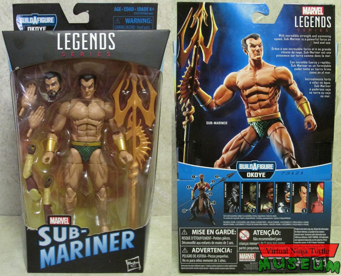 Namor box front and back