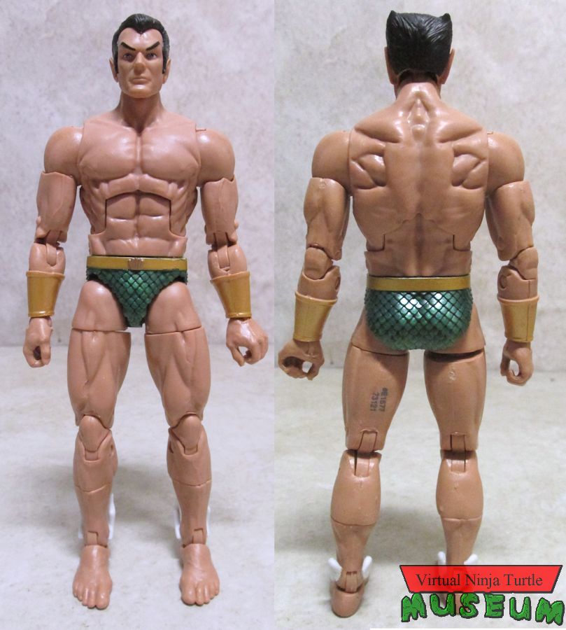 Namor front and back
