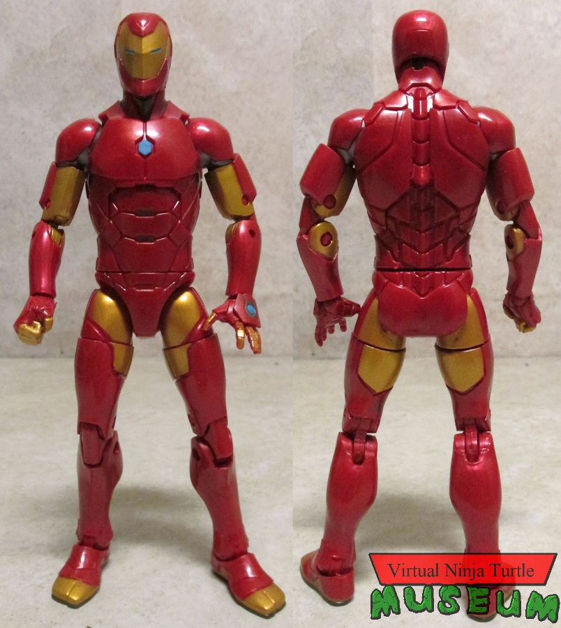 Invincible Iron Man front and back