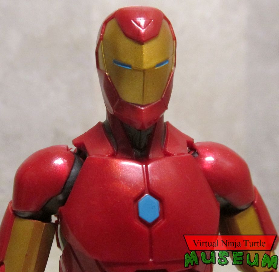 Invincible Iron Man mask close up