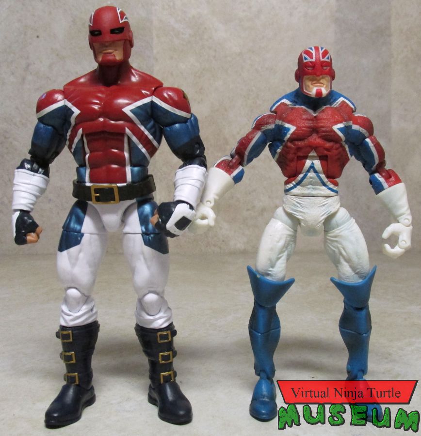 Hasbro vs Toy Biz Captain Britain