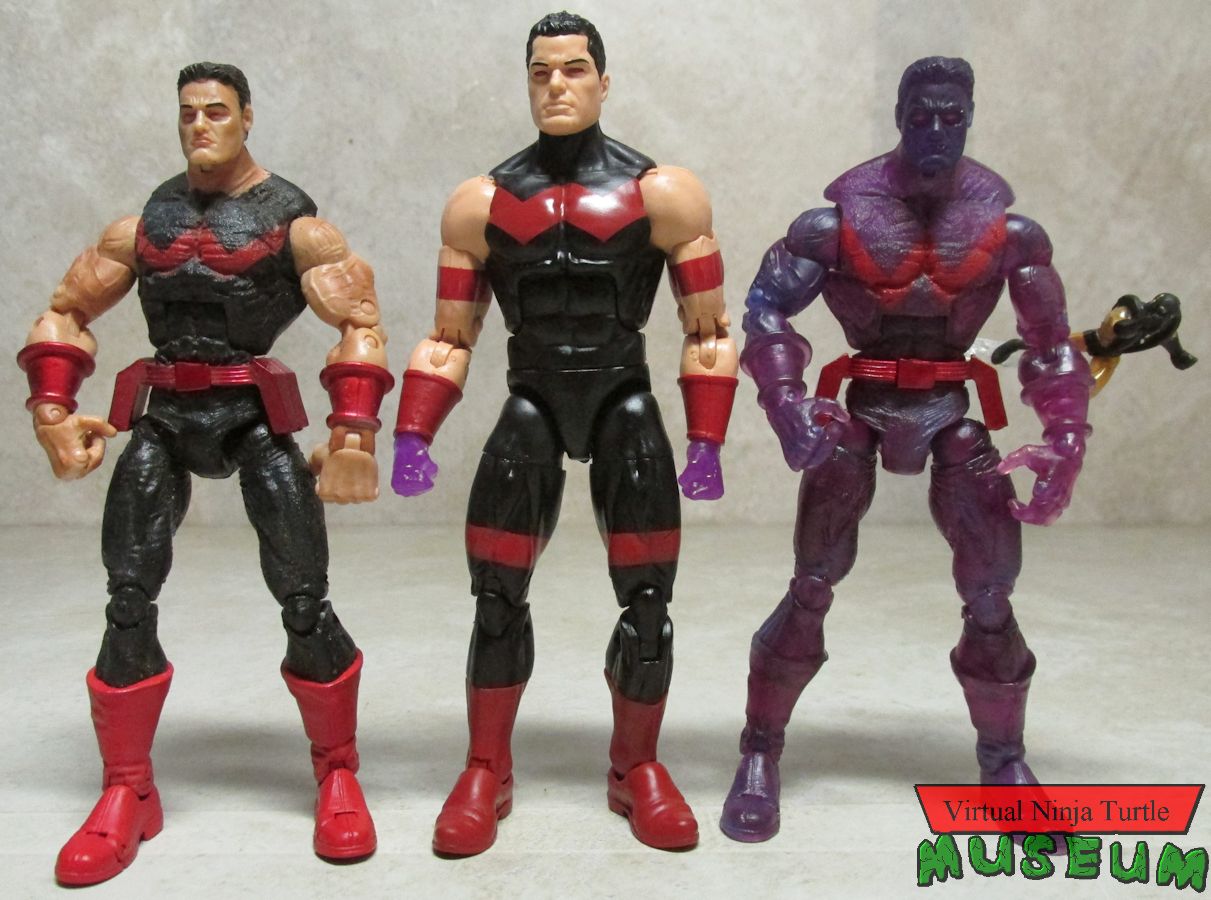 Toy Biz and Hasbro Wonder Man figures