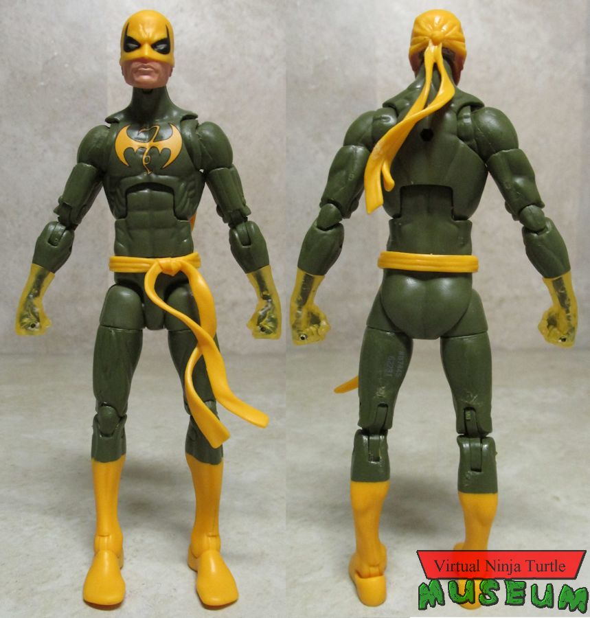 Iron Fist front and back