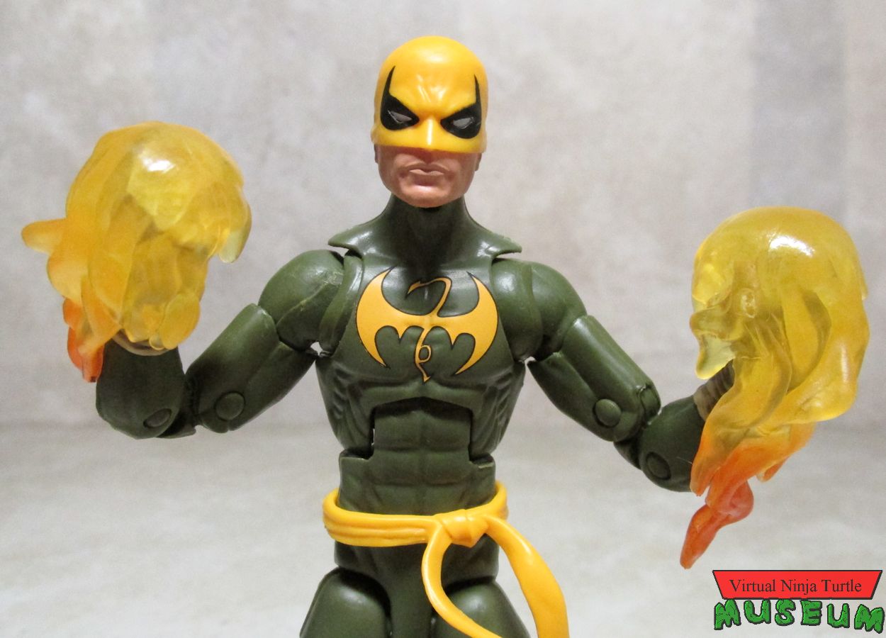 Iron Fist with flame accessories