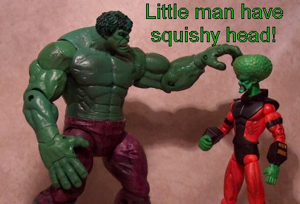 Hulk verses Leader