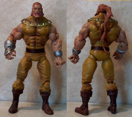 Sabertooth front and back