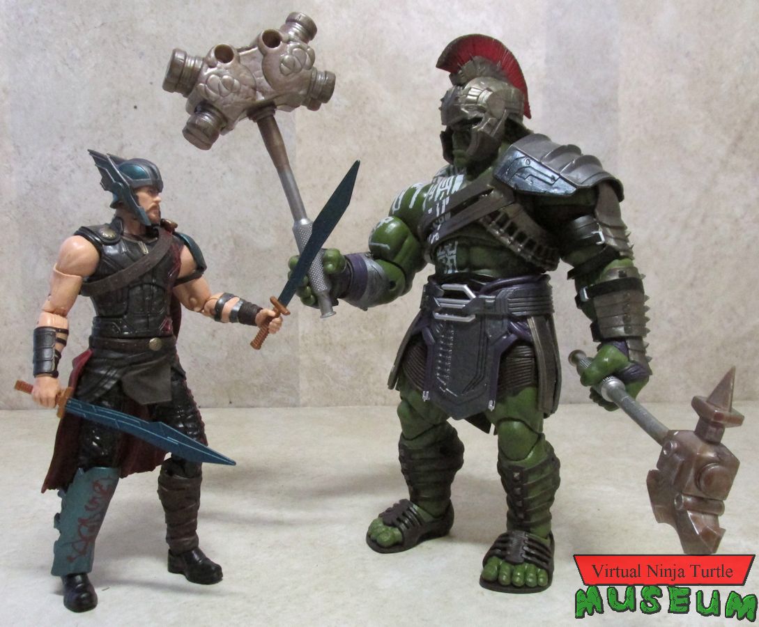 Ragnarok Hulk and Thor