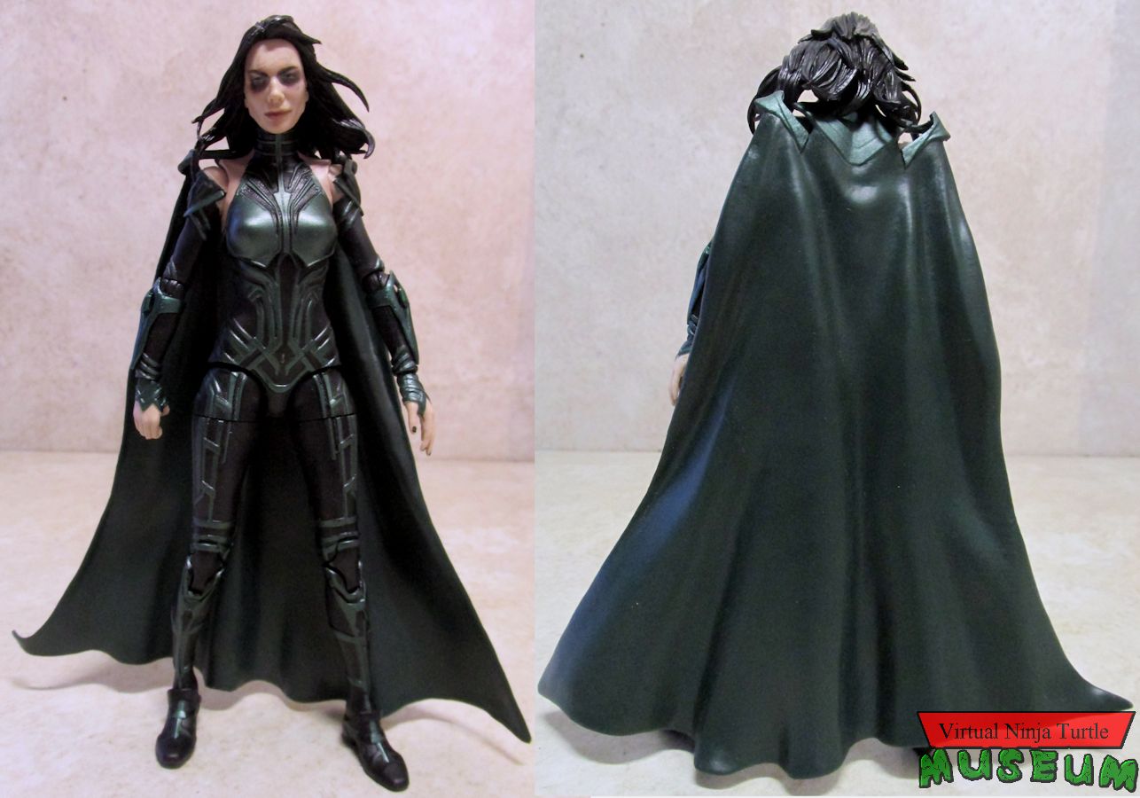 Hela front and back