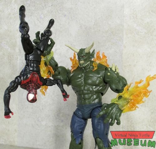 Ultimate Green Goblin and Spider-man