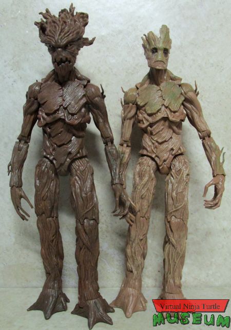 comic and movie Groot