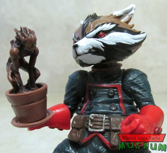 Rocket with Groot sapling