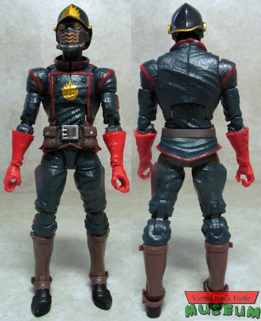 Star-Lord front and back