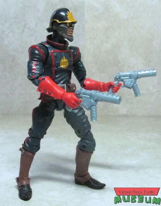 Star-Lord with pistols