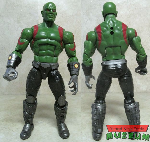 Drax front and back