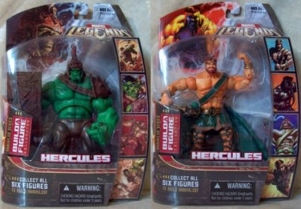 Planet Hulk and Hercules MOC