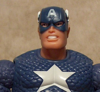 Captain America close up