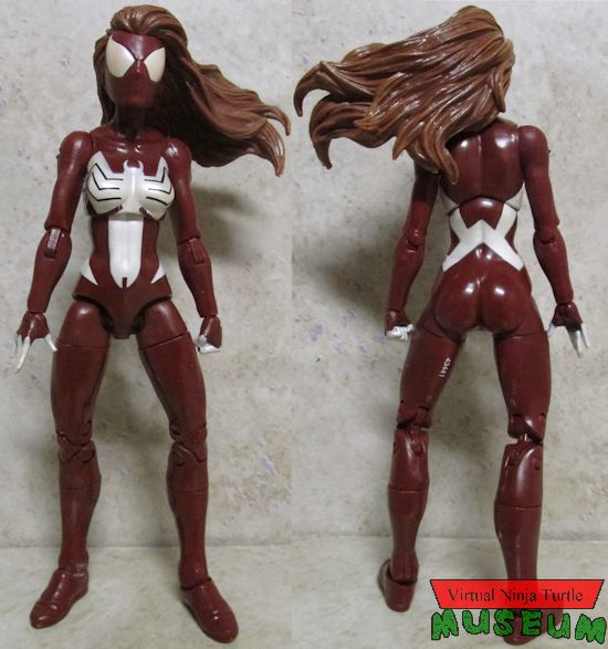 Spider-Woman front and back