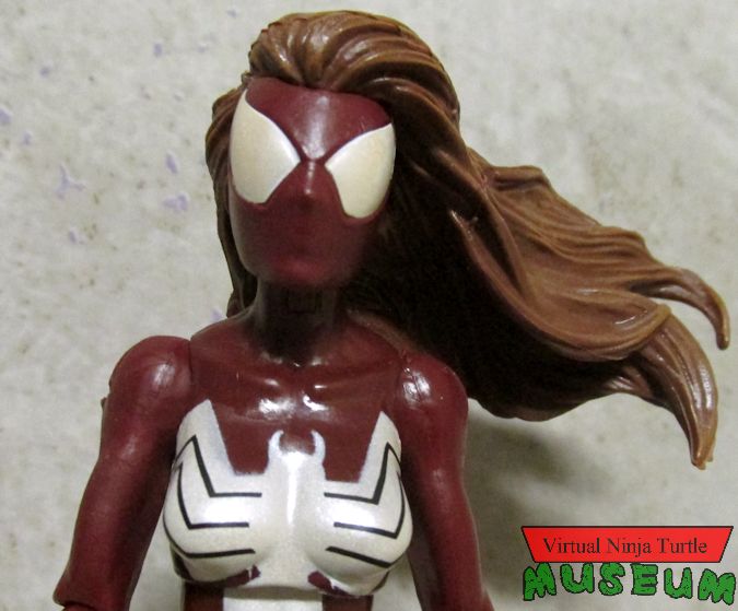 Spider-Woman close up