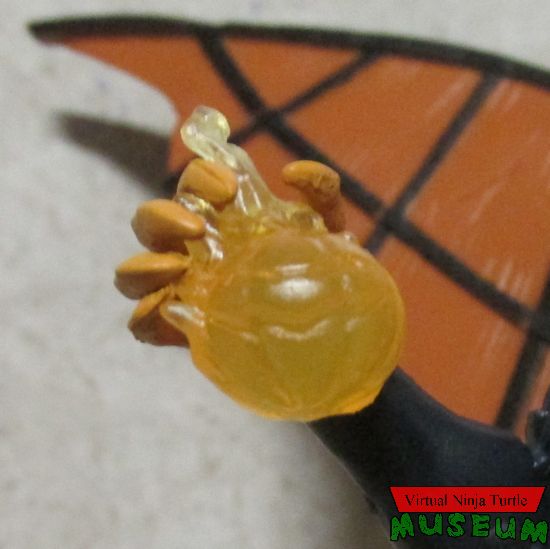 pumpkin bomb close up