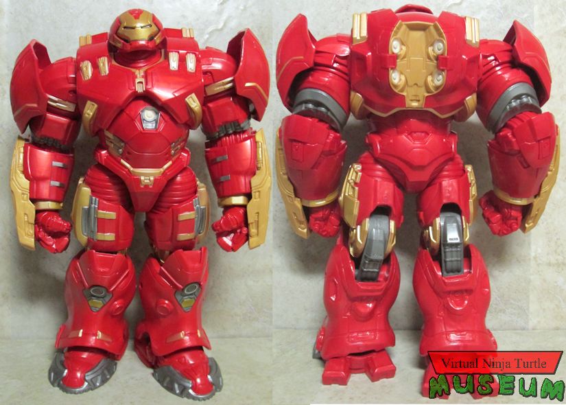 Hulkbuster Iron Man front and back