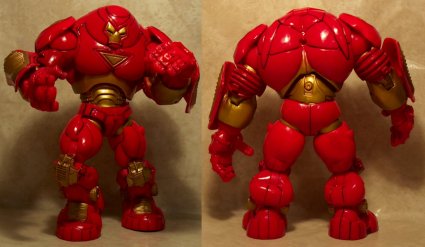 HB Iron Man front and back