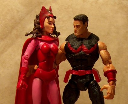 Scarlet Witch with Wonder Man