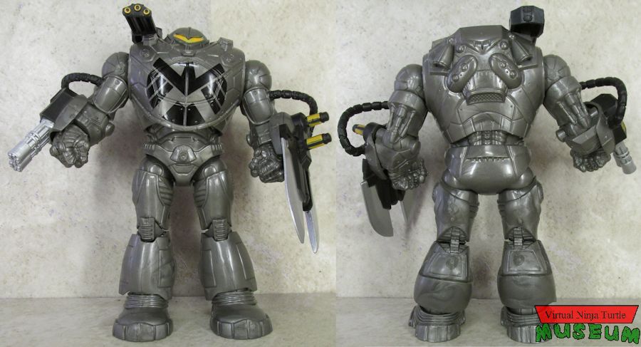 Mandroid front and back