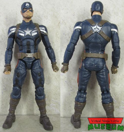 Movie 2 Captain America front and back