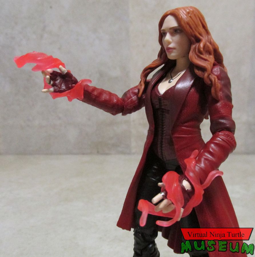 Scarlet Witch with energy effects