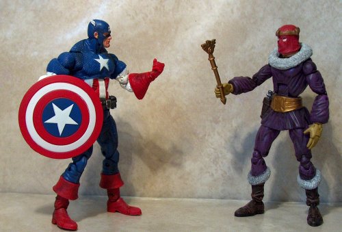 Captain America and Baron Zemo