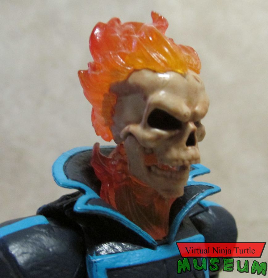 Ghost Rider head in profile