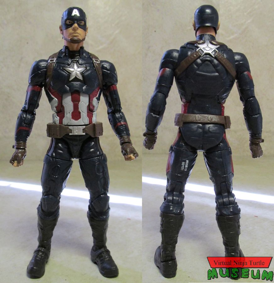 Captain America front and back
