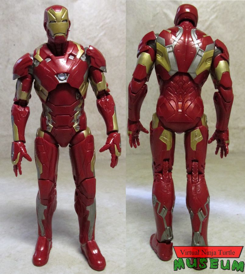 Iron Man Mark 46 front and back