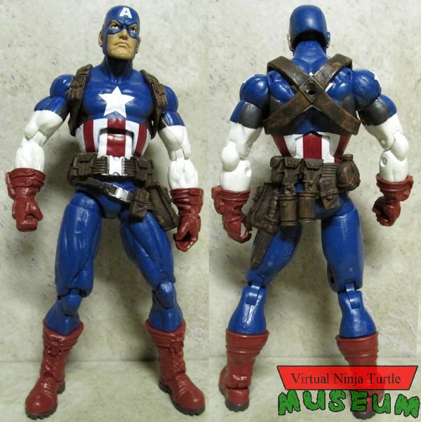 Captain America front and back