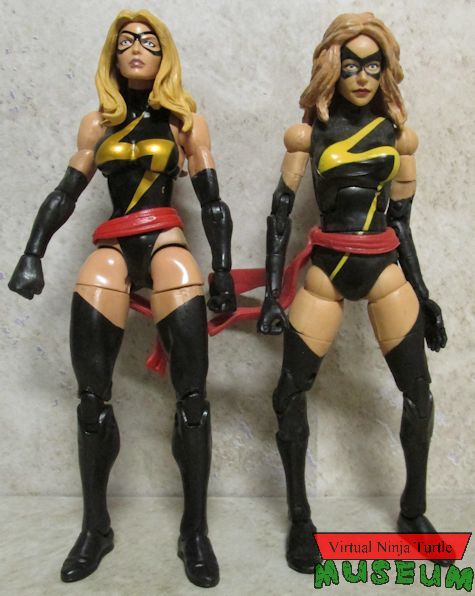 Hasbro and Toy Biz Ms. Marvel