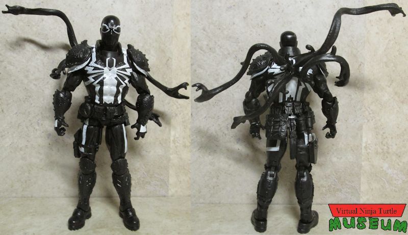 Agent Venom front and back