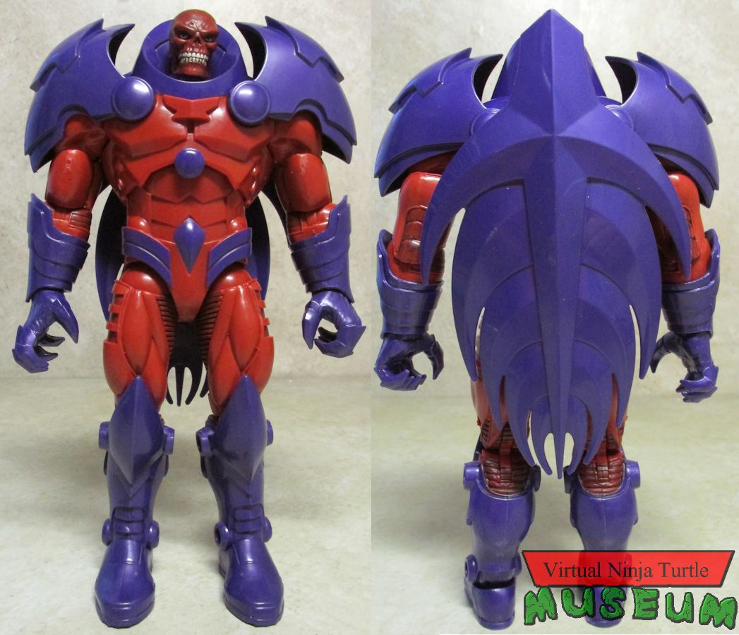 Red Skull onslaught front and back