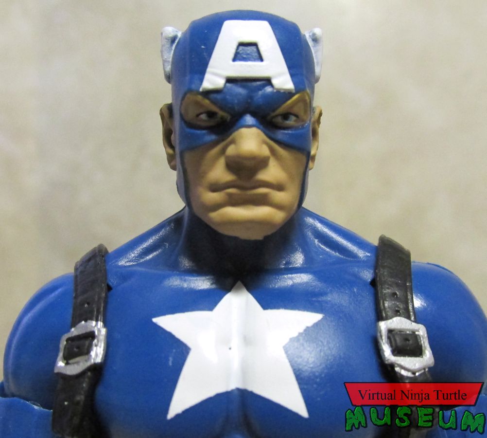 Captain America close up