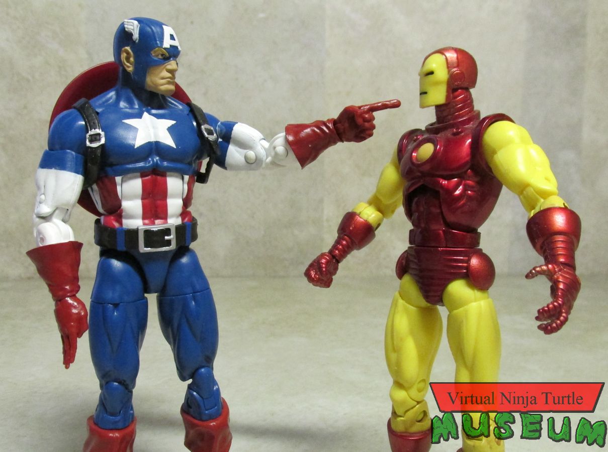 Captain America vs Iron Man civil war