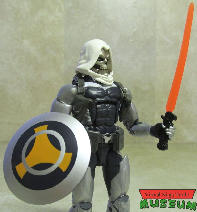 Taskmaster with weapons