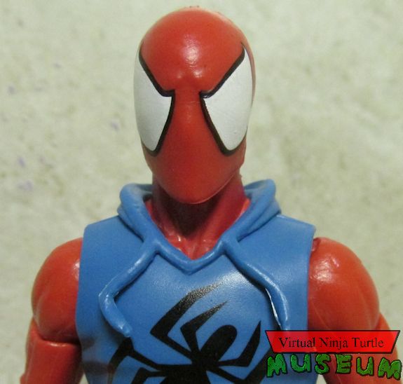 Scarlet Spider close up