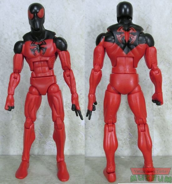 Scarlet Spider front and back