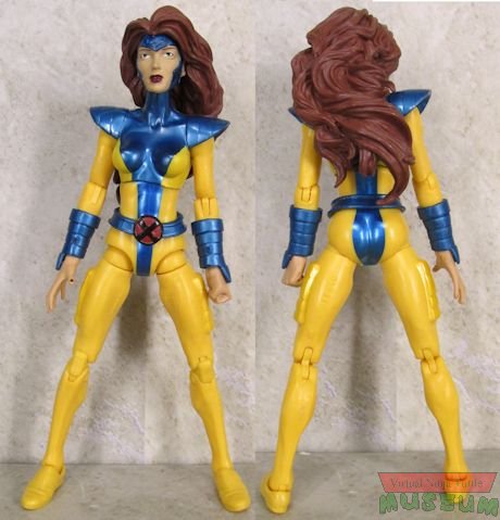 Jean Grey front and back