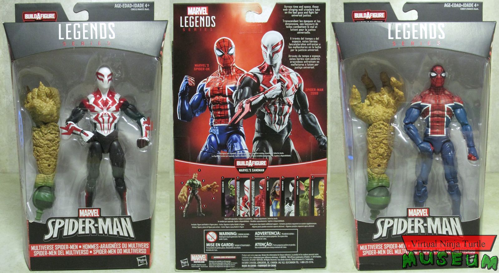 Spider-UK & Spider-Man 2099 MIB