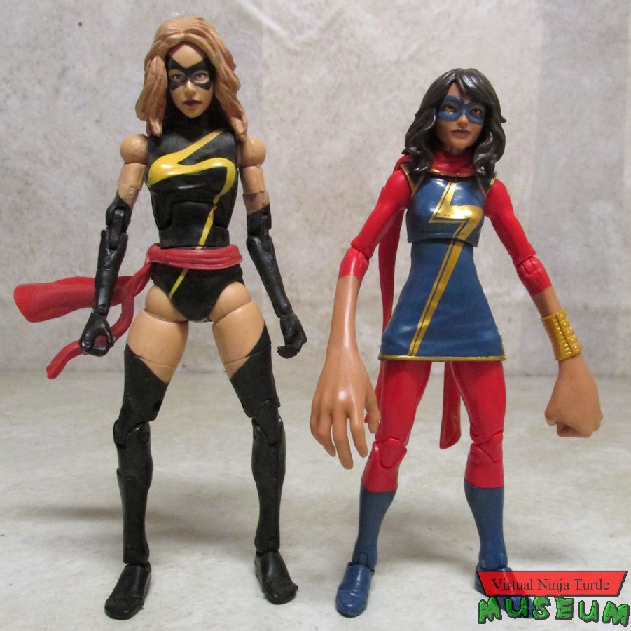 Ms. Marvel Carol Danvers and Kamala Khan