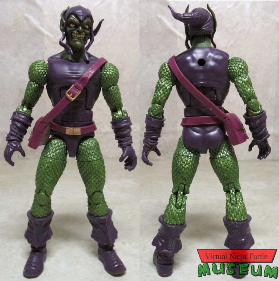 Green Goblin front and back