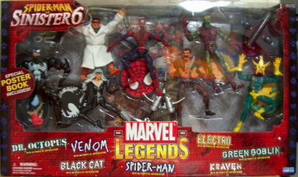 marvel legends sinister six box set