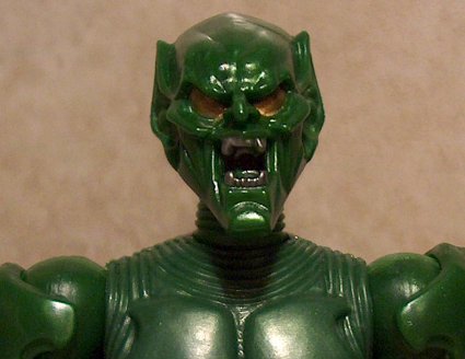 Green Goblin close up